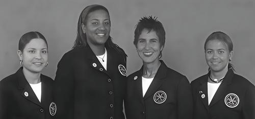 Maria del Mar Colon, Laura Diaz, Marilina Silen, Karen Calvesbert